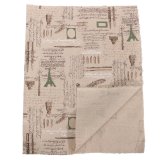 10 Vintage Europe Styles Natural Cotton Linen Fabric Cloth Sewing Craft D (Intl)