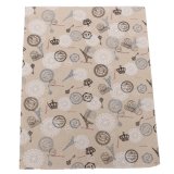 10 Vintage Europe Styles Natural Cotton Linen Fabric Cloth Sewing Craft J - Intl