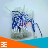 Bộ 100 bóng led liền dây 5VDC phi 5 sáng xanh dương siêu đẹp ( Cuộn dài 6m )
