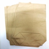 100 túi giấy xi măng cỡ 17 x 20 cm, đáy 5 cm