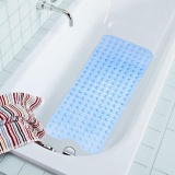 100x40 cm NHỰA PVC An Toàn Mút Chống trơn trượt Bồn Tắm Phòng Tắm Tắm Thảm Trẻ em-quốc tế