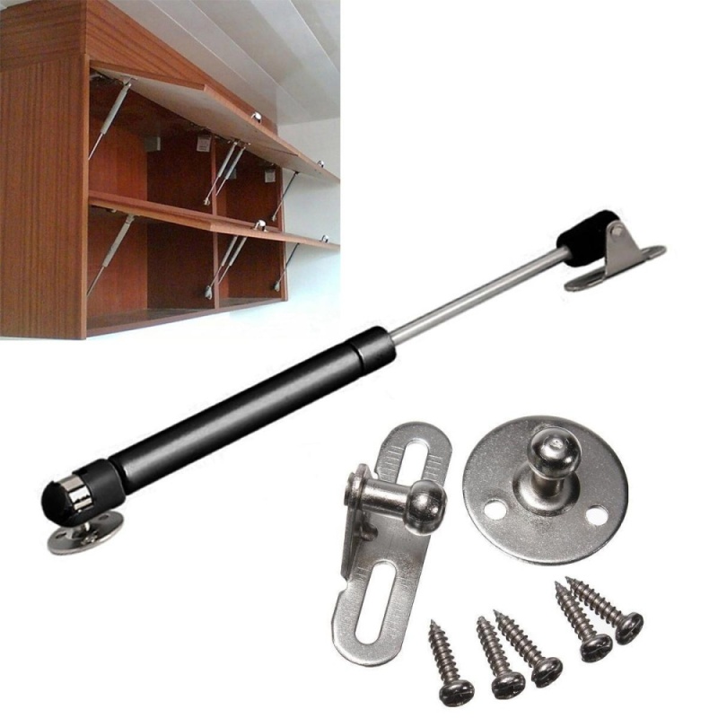 100N/10kg Hydraulic Gas Strut Lift Support Kitchen Door Cabinet Hinge Spring - intl
