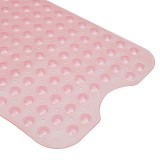 100x40cm Rubber Sucker Toilet Bathtub Bath Shower Mat - Pink - intl