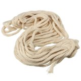 10M (33 ft) Braided Cotton Core Candle Making Wick for Oil or Kerosene Lamps