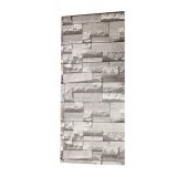 10m 3D Embossed Non-woven Brick Wallpaper Wall Paper Rolls& Living Room Bedroom - intl