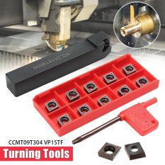10 cái CCMT09T304 Lưỡi Dao Dạng Với CNC SCLCR1616H09 Giá Đỡ Tiện Dụng Cụ Cắt-quốc tế