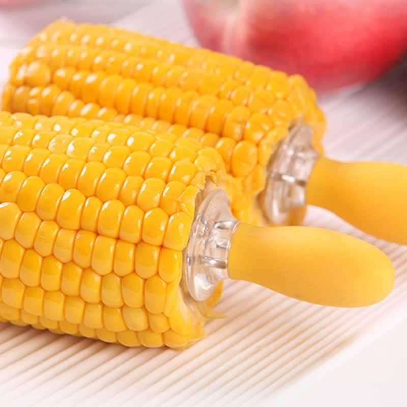 10Pcs Forks Skewers Prongs Jumbo Corn on the Cob Holders For BBQ Barbecue - intl