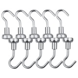 epayst 10Pcs Heavy Duty Magnetic Hanging Hook Indoors Organization Tools 16MM