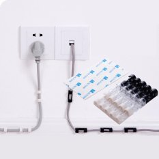 10 cái/lốc Dây Cáp Kẹp Người Tổ Chức Để Bàn & Máy Trạm Kẹp Dây Quản Lý Giá Đỡ Sạc Usb Dòng Cáp Winder- quốc tế