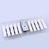 10x Wireless Church Christmas Tree Battery LED Candle Light Remote Control Gifts - intl