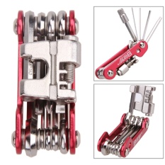 11 trong 1 Xách Tay Đa Năng Xe Đạp Bộ Công Cụ Sửa Chữa MTB Xe Đạp Reparing Tiện Ích Bộ Thép Đạp Xe Đa Dụng Cụ Sửa Chữa -quốc tế