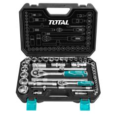 1/2 Bộ tuýp 44 chi tiết Total THT421441