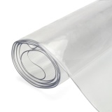 120X80cm PVC Clear Tablecloth Waterproof Table Protector Kitchen Dining Room - intl