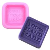 12Pcs Silicone Soap Molds 3 Diffrent Style Handmade Soap Making DIY Moulds Accessory - intl