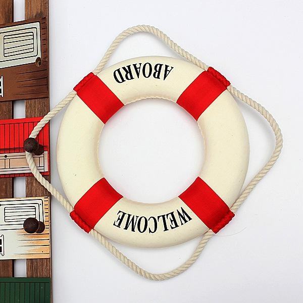 14-50cm Foam Home Decor Nautical Decor Lifebuoy Life Ring Wall Hanging Showcase - intl