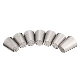 14Pcs Russian Tulip Flower Cake Icing Piping Nozzles Decorating Tips Baking Tools - intl