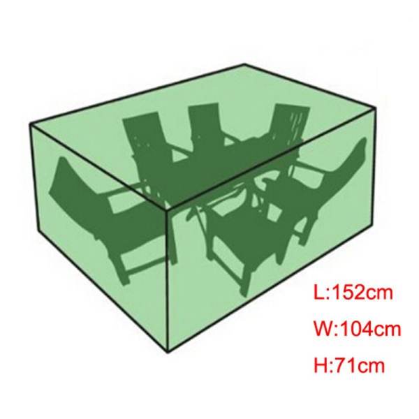 152CM Waterproof Outdoor Garden Patio Furniture Cover Table Shelter Protect Cube - intl