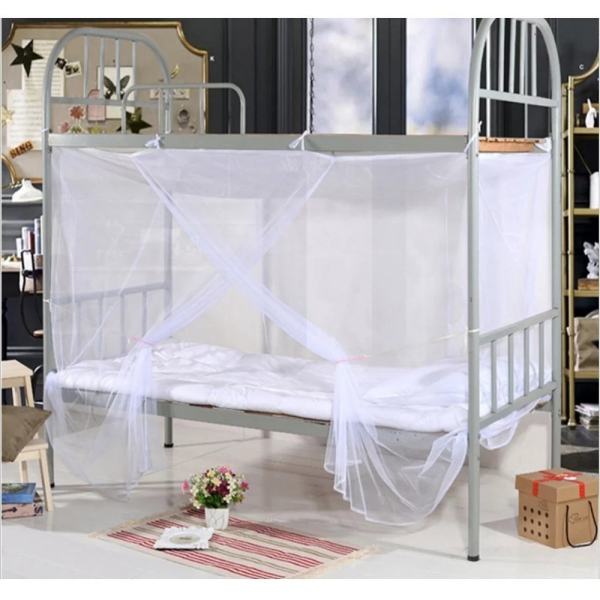 1.8 m Size L Giường Ký Túc Xá Sinh Viên Chống Muỗi Đảng Giường Hình Chữ Nhật Màn Bay Màn Hình Lưới (Trắng) -quốc tế