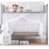 1.8 m Size L Giường Ký Túc Xá Sinh Viên Chống Muỗi Đảng Giường Hình Chữ Nhật Màn Bay Màn Hình Lưới (Trắng) -quốc tế