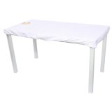 190 x 70cm Beauty Massage Bed Plinth Treatment Couches Cover With Breath Hole White - intl