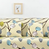 1pc Elastic Soft Printed Pillow Cases Pillow Cushion Cover(Floral) - intl