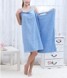 1pcs Unisex Microfiber Towels Soft Bath Towel Bathrobe Bath Dress Beach Towel - intl