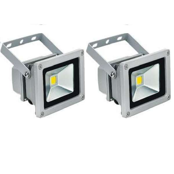 2 Đèn pha LED 20W siêu sáng tiết kiệm điện (Ánh sáng trắng)
