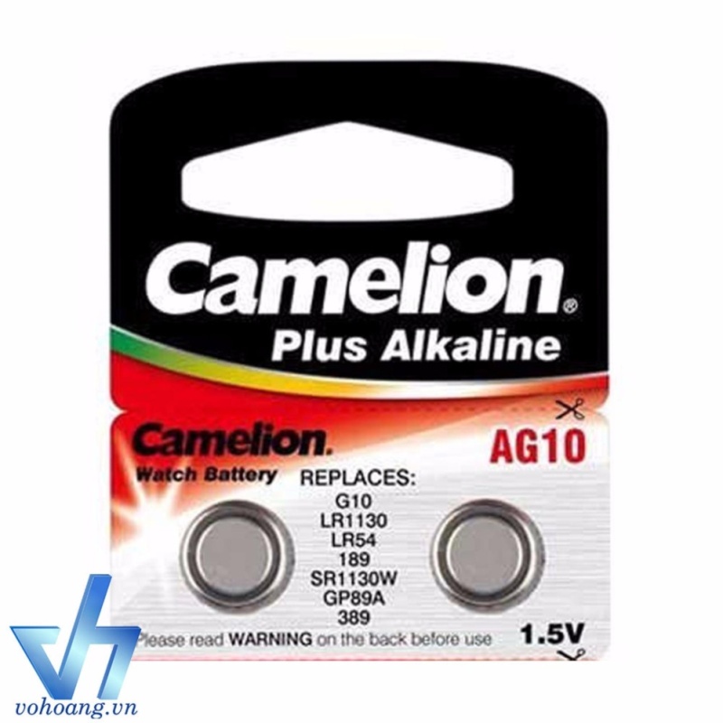 Bảng giá 2 pin Camelion Alkaline LR1130- Pin gắn máy tính, đồng hồ, đồ chơi, ...