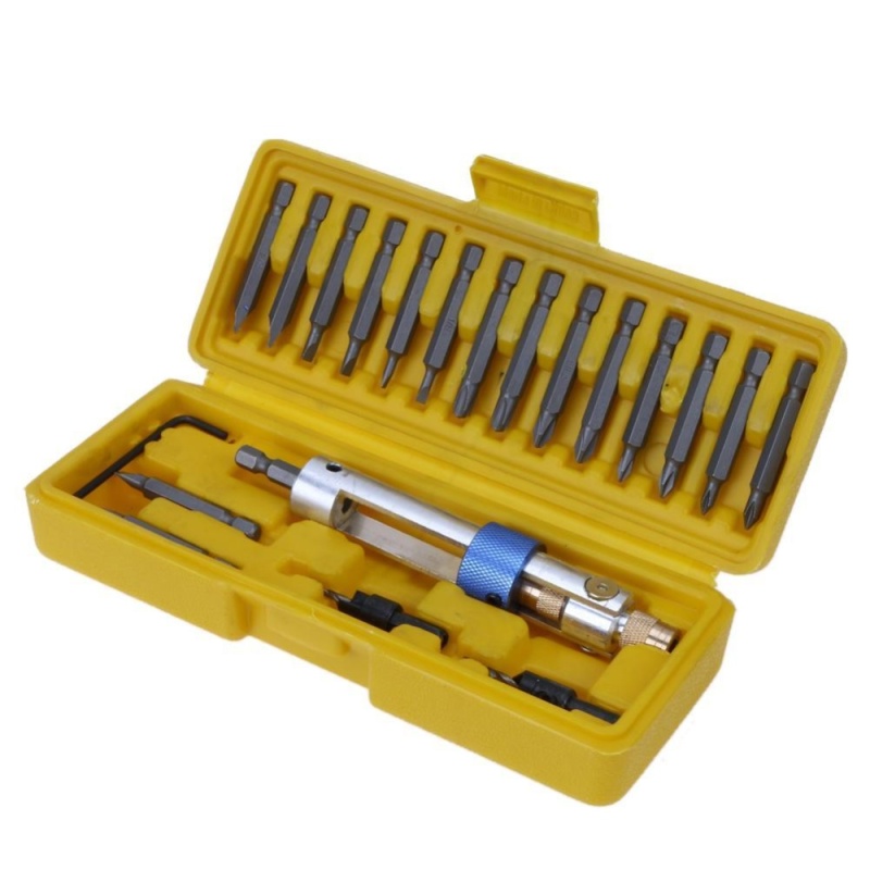 20pcs Multi Function Screwdriver High Speed Steel Bit Double Use Replace - intl