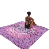 210x150 cm Hình Đi Biển Mạn Đà La Bơi Tập Yoga Khăn-quốc tế