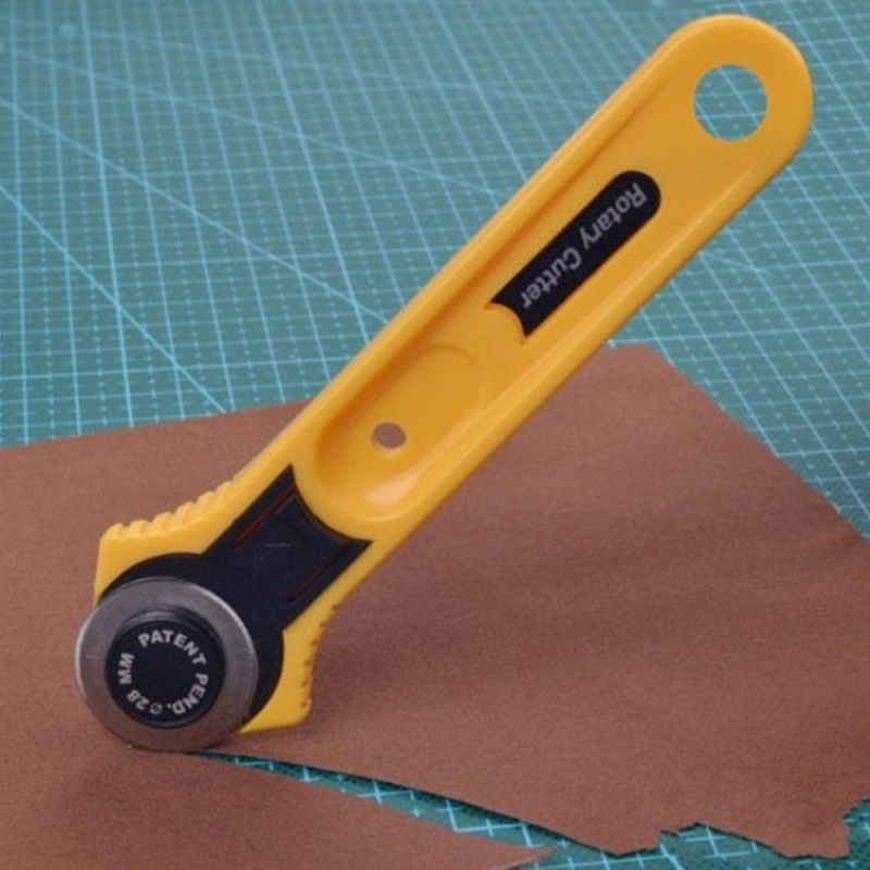 28mm Cloth Cutting Rotary Roller Cutter Quilting Stainless Steel Blade - intl