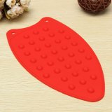 2 cái Silicone Chịu Nhiệt chống trơn trượt Sắt Còn Lại Cho Bàn Ủi Bề Mặt An Toàn-Đỏ-quốc tế