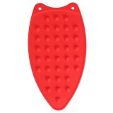 2 cái Silicone Chịu Nhiệt chống trơn trượt Sắt Còn Lại Cho Bàn Ủi Bề Mặt An Toàn-Đỏ-quốc tế