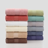 Bộ 3 Chiếc Khăn Tắm Khăn Mặt Khăn Lâu Tây Cotton Kháng Khuẩn Thấm Hút Cao Dành Cho Người Lớn, hàng Dệt At Nhà, Quà Tặng-Quốc Tế