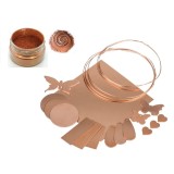 30 gram Bột nhũ ánh kim siêu mịn trang trí thủ công (màu đồng đỏ)