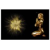 30 gram Bột nhũ ánh kim siêu mịn trang trí thủ công (vàng kim)