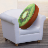 3D Print Fruit Office Chair Back Cushion Sofa Throw Pillow Kiwi 30cm  - Intl