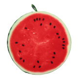 3D Print Fruit Office Chair Back Cushion Sofa Throw Pillow Watermelon 40cm - intl(Neutral)