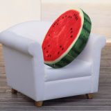 3D Print Fruit Office Chair Back Cushion Sofa Throw Pillow Watermelon 40cm - intl(Neutral)