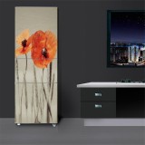 3D Nghệ thuật treo Tường Dán Vinyl Decal Tự Dính Cửa Tủ Lạnh Bọc Bức Tranh Tường 60x150 cm-quốc tế