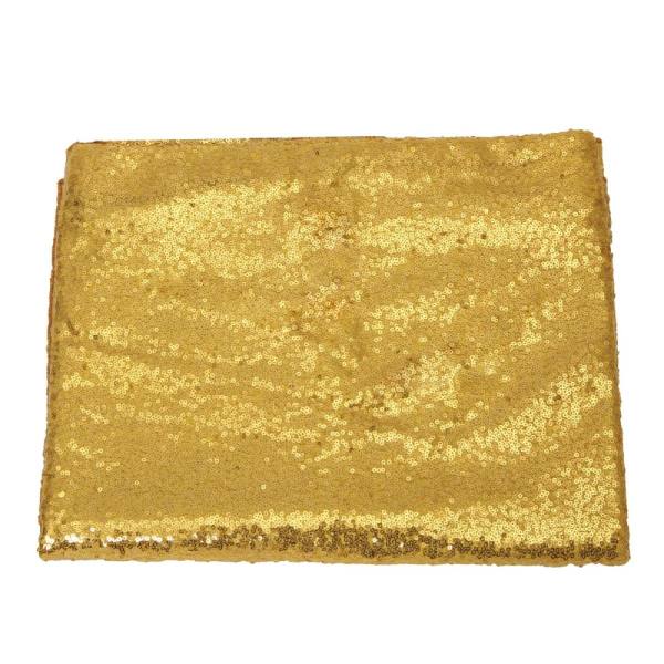 3M X 1.4M Sparkly Sequin Table cloth Blinking Backdrop Wedding Party Decoration - Gold - intl