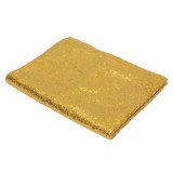 3M X 1.4M Sparkly Sequin Table cloth Blinking Backdrop Wedding Party Decoration - Gold - intl