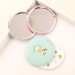 3pcs Colorful Pocket Cosmetic Mirror Sweet Cartoon Portable Small Mirror Mini Makeup Mirror Gift - intl