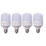 Bộ 4 đèn led bulb trụ 50w ánh sáng trắng