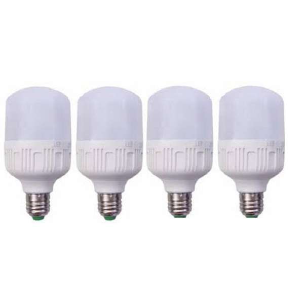 Bộ 4 đèn led bulb trụ 50w ánh sáng trắng