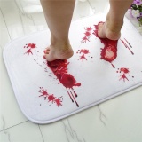 40*60cm Blood novelty Bathroom Bath Mat Carpet Rug Water Non-slip Absorption doormat - intl