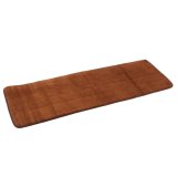 40x120cm Memory Foam Washable Bedroom Floor Pad Non-slip Bath Rug Mat Door Carpet Brown - intl