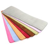 40x120cm Memory Foam Washable Bedroom Floor Pad Non-slip Bath Rug Mat Door Carpet Brown - intl