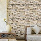 45CM x 10M Stone Schist Decal Self Adhesive Wallpaper Bedroom Living Room Decor - Grey - intl