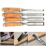 4Pcs Heavy Duty Wood Work Carving Chisels Tool Set For Woodworking Carpenter - intl